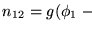 $n_{1}=g(\phi_1)$