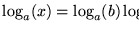 $\log_a(x)\asymp \log_b(x).$